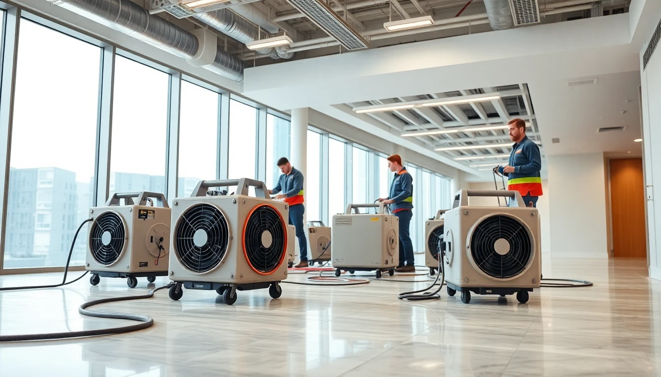 Commercial Water Damage Restoration